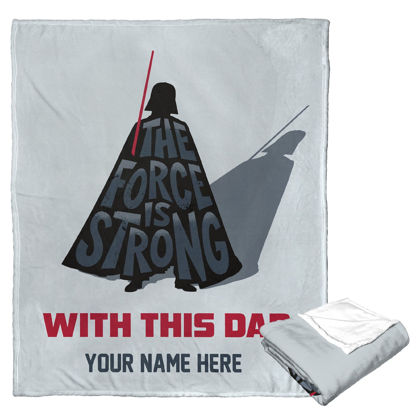 [Personalization Only] Star Wars Classic Force is Strong with Dad (personalized)