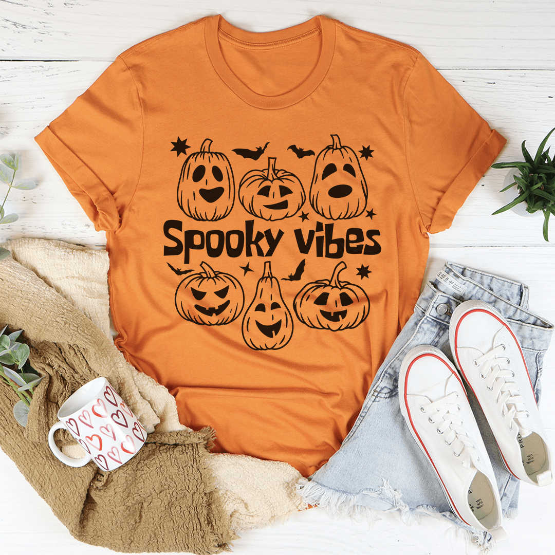 Spooky Vibes Pumpkins T-Shirt