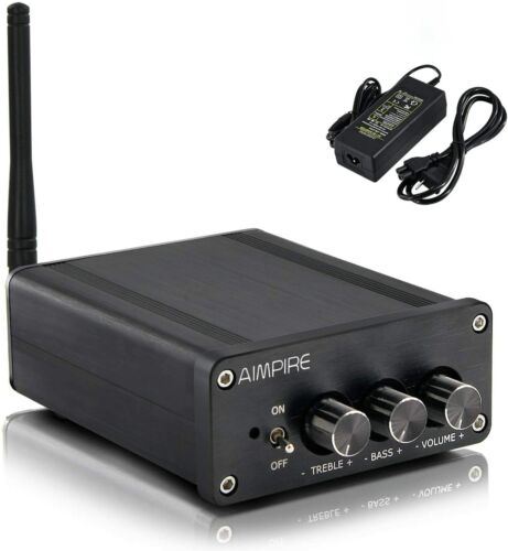 Bluetooth Mini Amplifier Audio Amp - Stereo Integrated 2 Channel