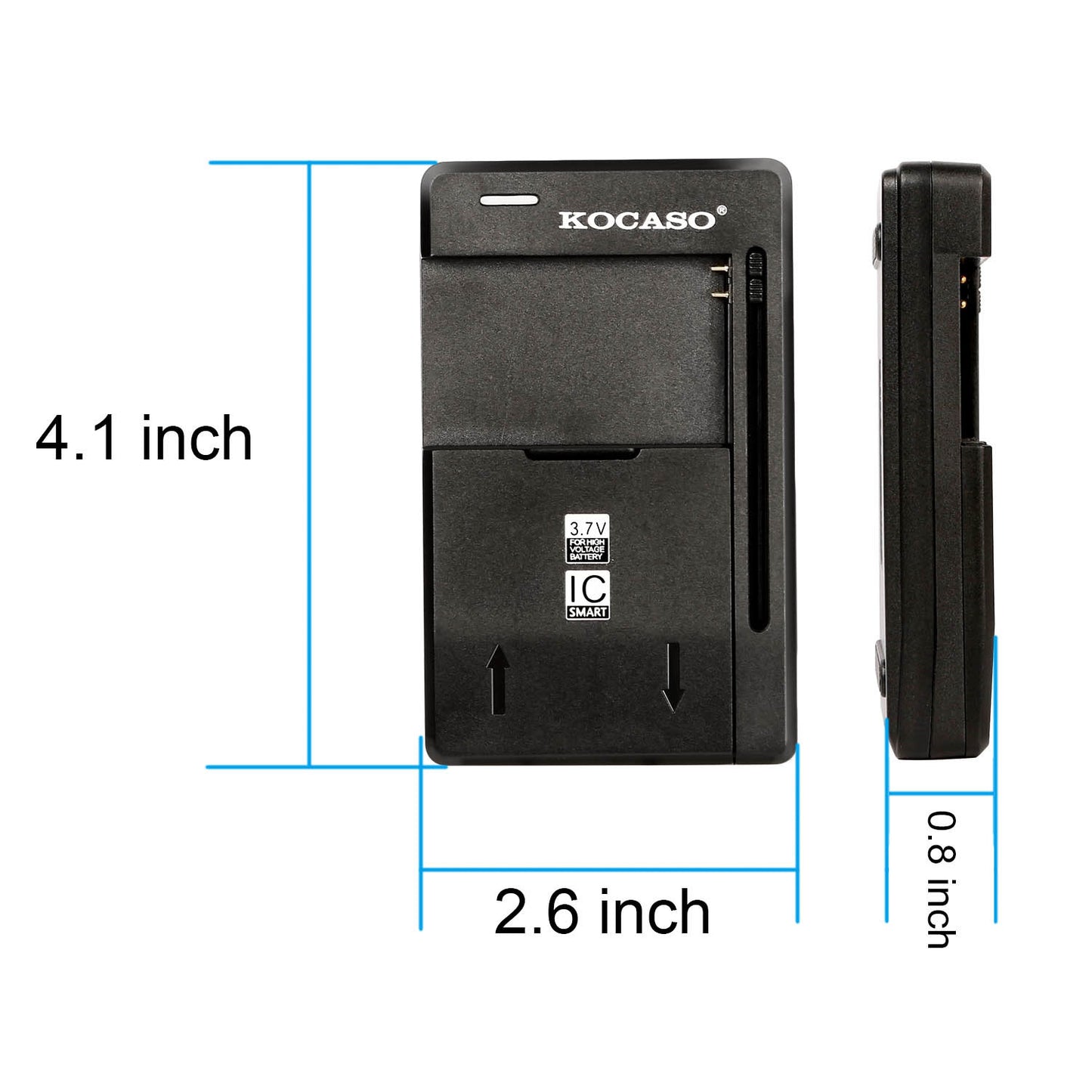 Camera Battery Charger 3.7V Rechargeable Battery Charger Mobile Universal Battery Charger