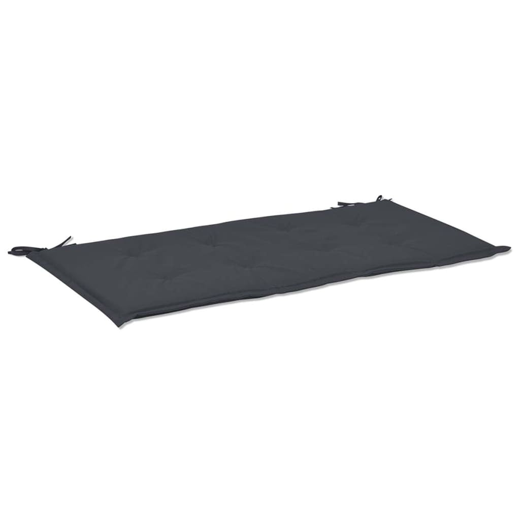 Garden Bench Cushion Anthracite 39.4"x19.7"x1.2"