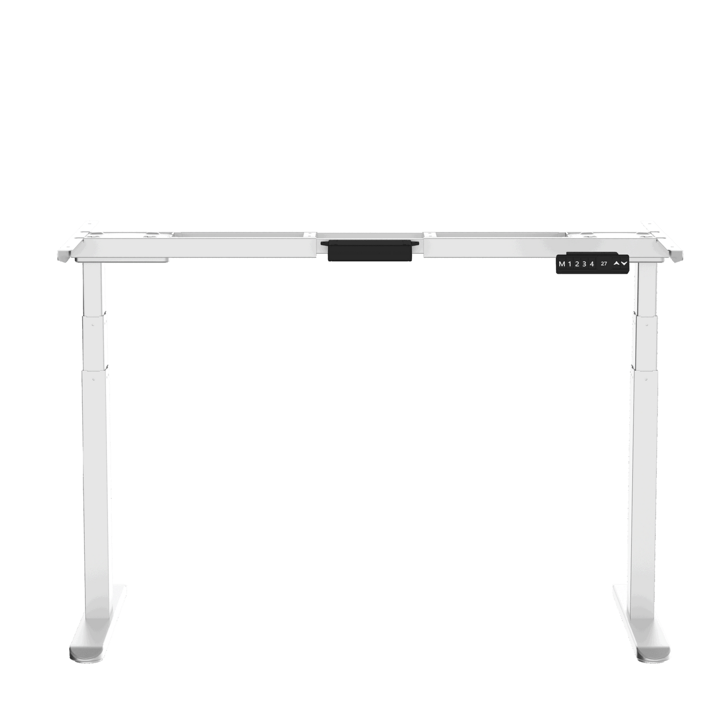 Electric Stand up Desk Frame, Dual Motor Load  Ergonomic Electric Standing Desk Frame 3-Stage Height Adjustable with Memory Controller - Frame Only