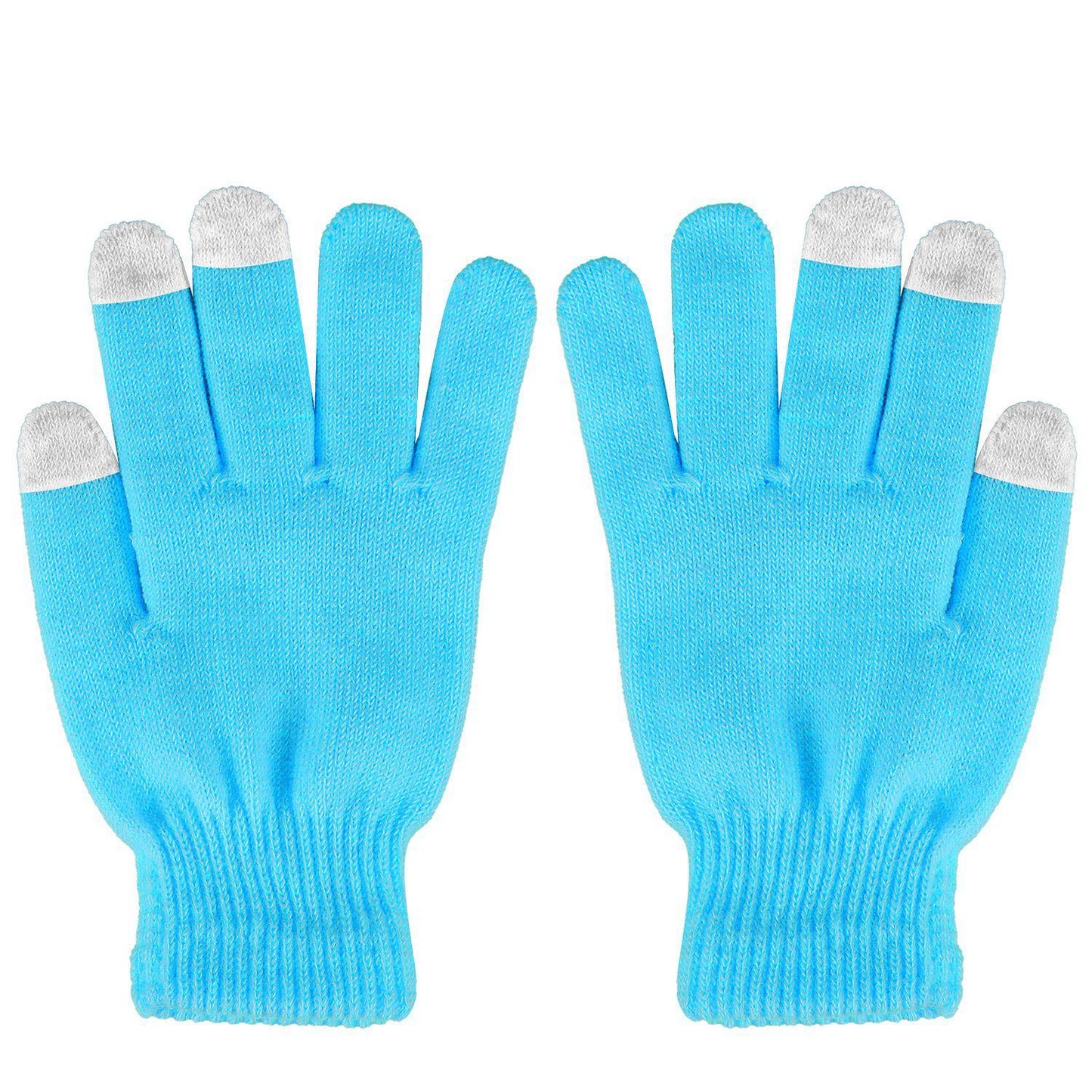 Unisex Winter Knit Gloves Touchscreen Outdoor Windproof Cycling Skiing Warm Gloves