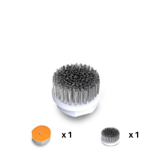 Ultra Strong SS Bristle Brush + Dedicated Attachment