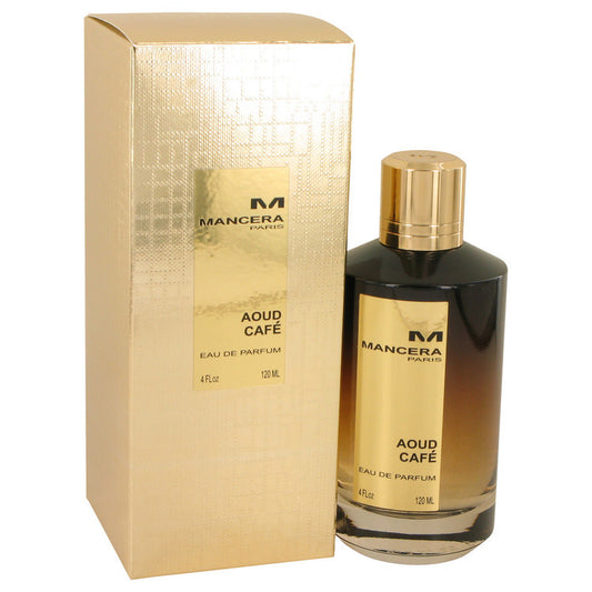 Mancera Aoud Caf?by Mancera Eau de Parfum Spray (Unisex) 4 oz