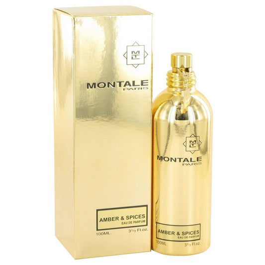 Montale Amber & Spices by Montale Eau De Parfum Spray (Unisex) 3.3 oz