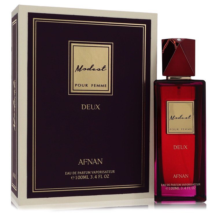 Modest Pour Femme Deux by Afnan Eau De Parfum Spray 3.4 oz