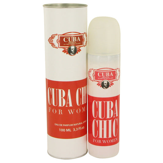 Cuba Chic by Fragluxe Eau De Parfum Spray 3.3 oz