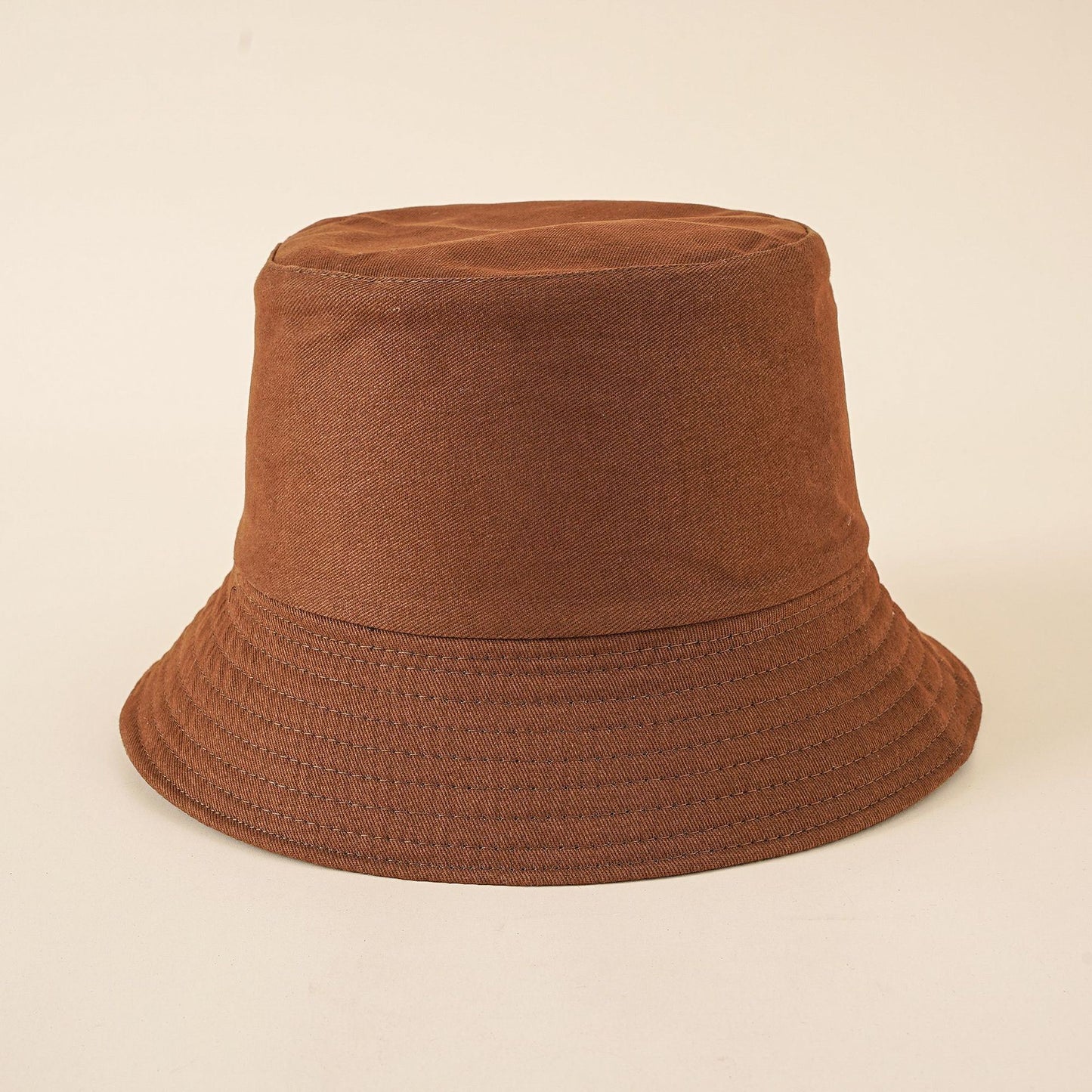 Hat new female Korean version of solid color simple fisherman hat double basin hat sun hat cover face female summer tide