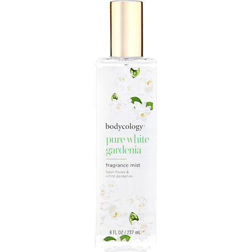 BODYCOLOGY PURE WHITE GARDENIA by Bodycology FRAGRANCE MIST 8 OZ