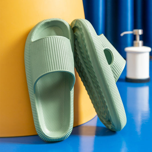 Women Men Thick Platform Slipper Eva Soft Sole Slide Summer Beach Sandals Leisure Ladies Indoor Bathroom Anti-slip Shoes Outdoor