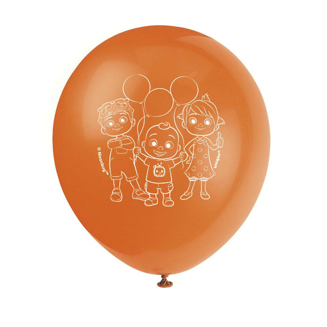 Cocomelon Latex Balloons - 8ct