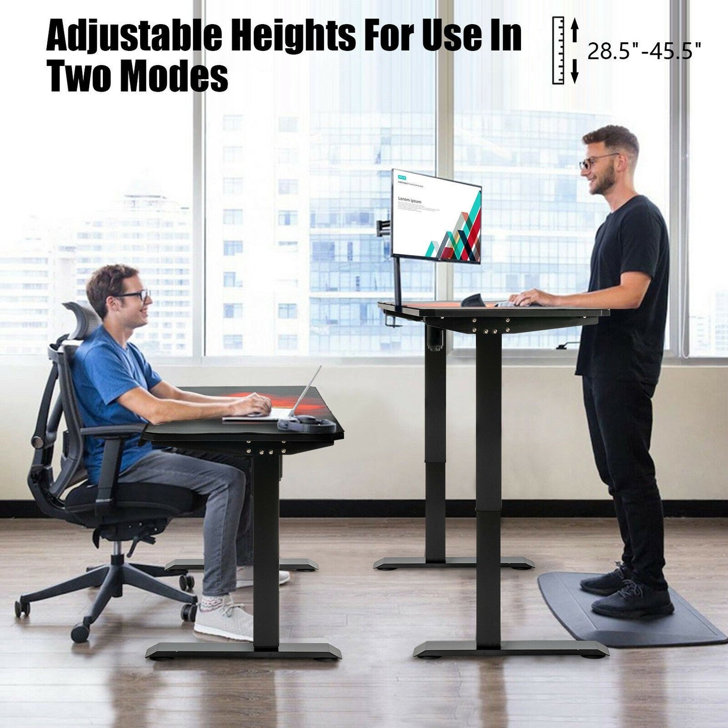 Electric Standing Gaming Height Adjustable Splice Board