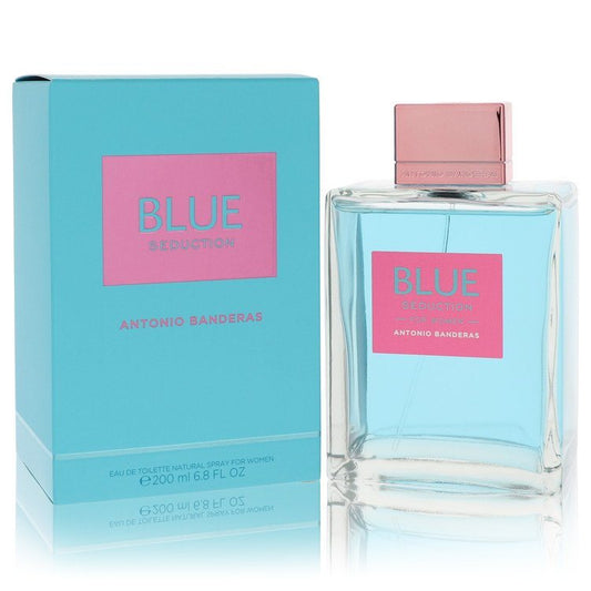 Blue Seduction by Antonio Banderas Eau De Toiette Spray 6.75 oz