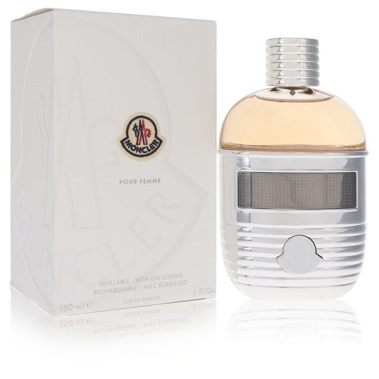 Moncler by Moncler Eau De Parfum Spray (Refillable + LED Screen) 5 oz