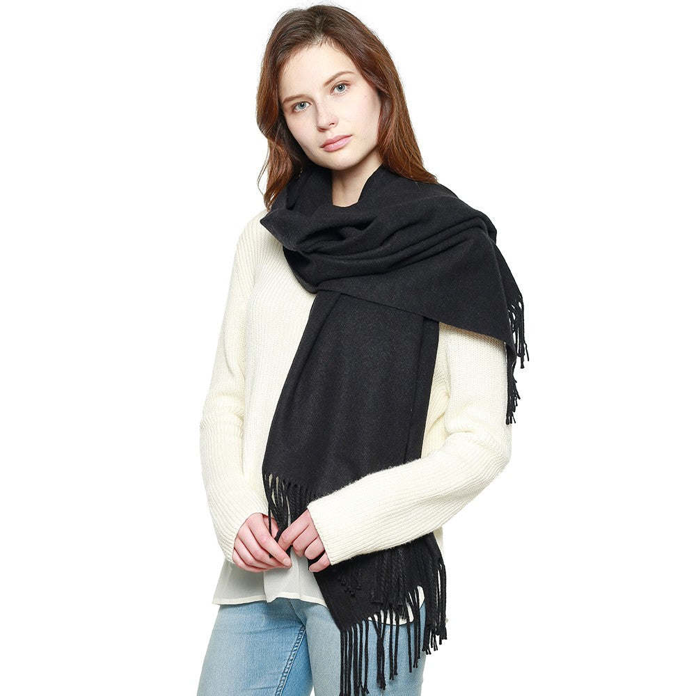 Privilege Pashmina Shawls With Fringe Benefits