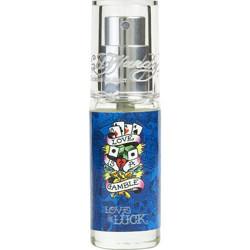 ED HARDY LOVE & LUCK by Christian Audigier EDT SPRAY .25 OZ MINI (UNBOXED)