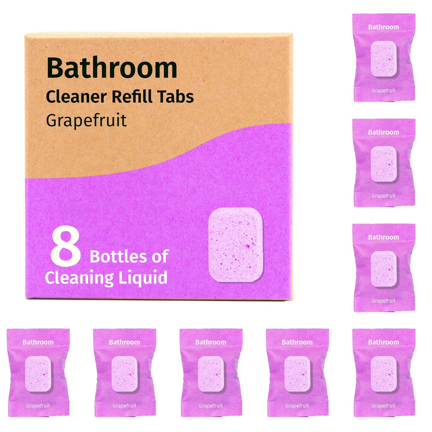 Bathroom Cleaner Tablets | Pack of 8