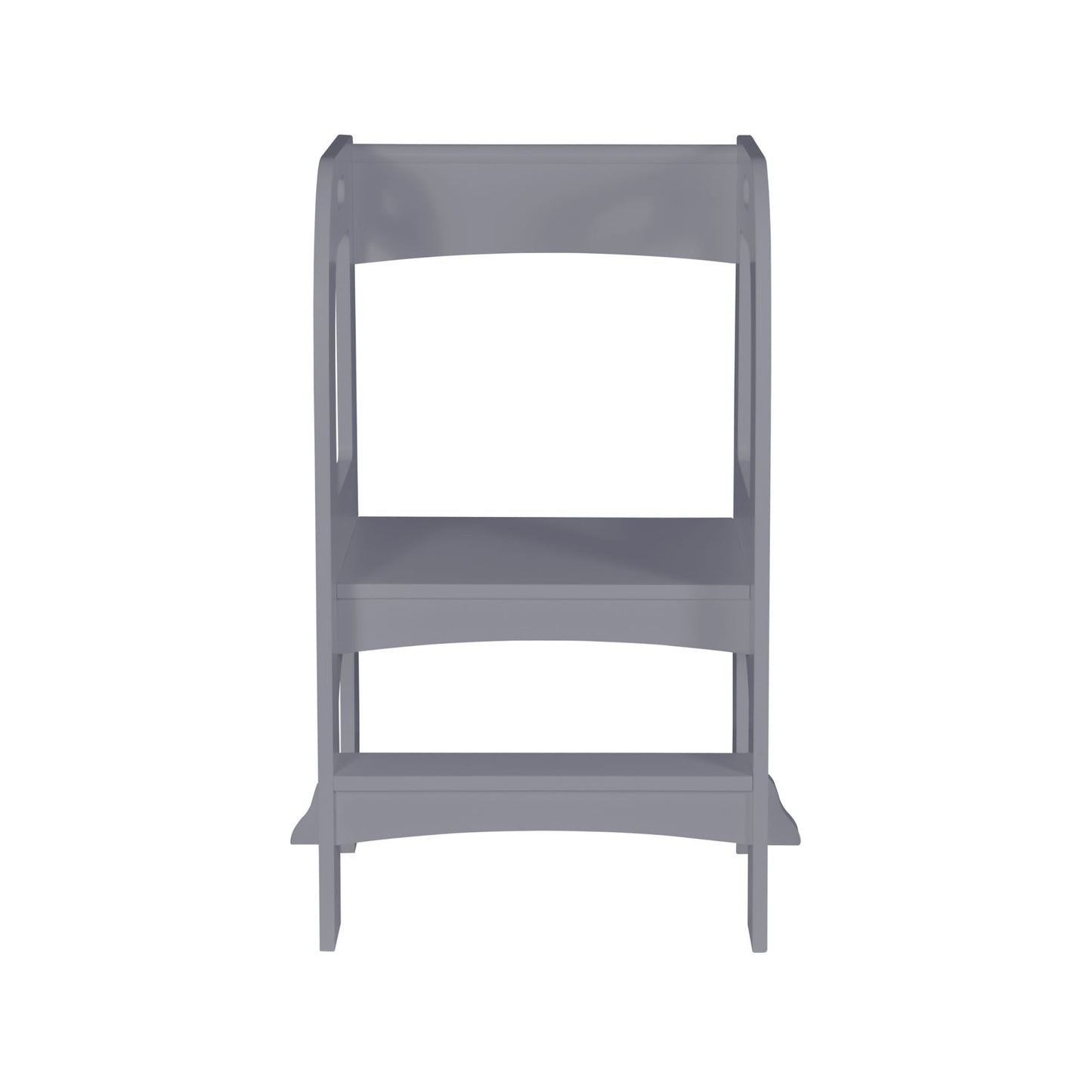 Child Standing Tower; Step Stools for Kids; Toddler Step Stool for Kitchen Counter; Gray