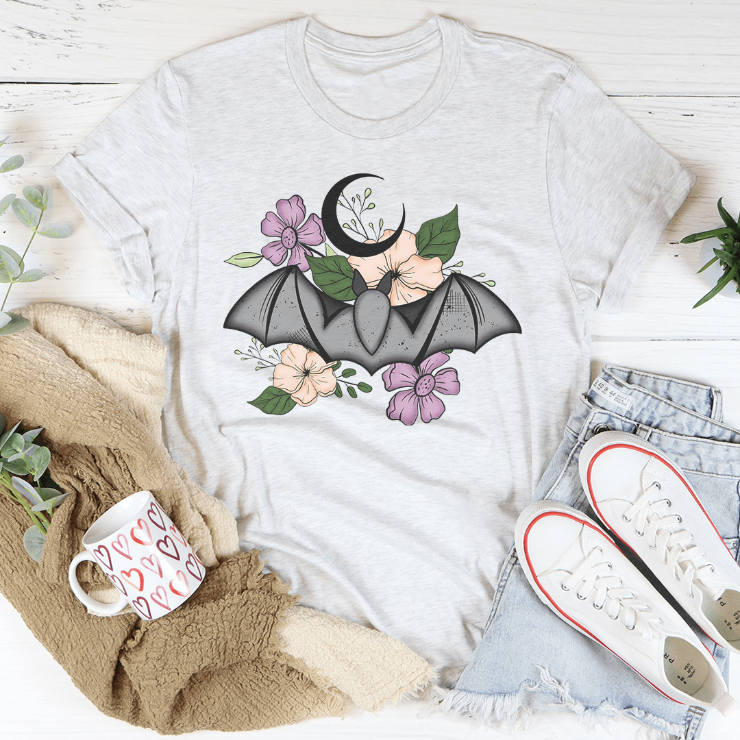 Floral Bat T-Shirt