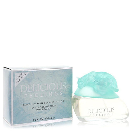 DELICIOUS FEELINGS by Gale Hayman Eau De Toilette Spray (New Packaging) 3.4 oz