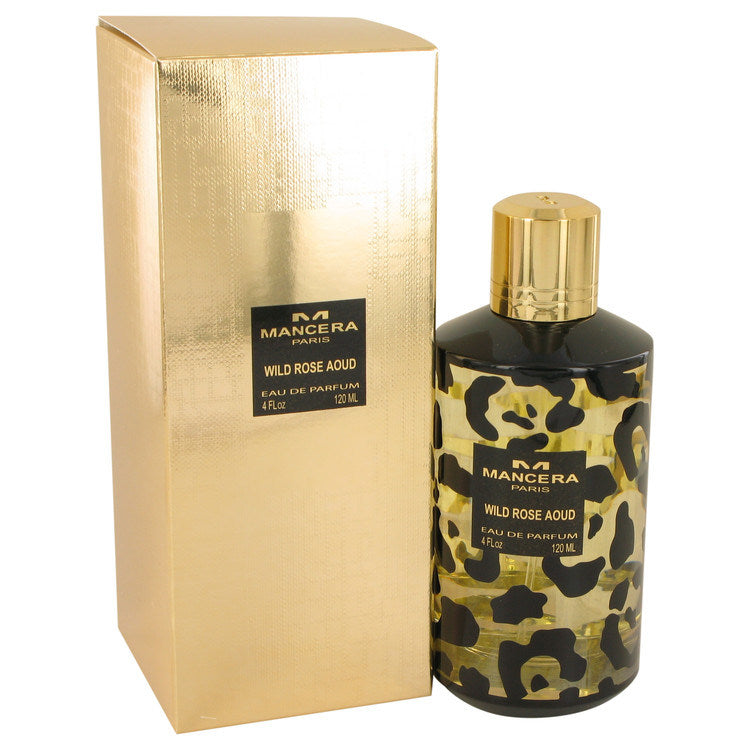 Mancera Wild Rose Aoud by Mancera Eau De Parfum Spray (Unisex) 4 oz