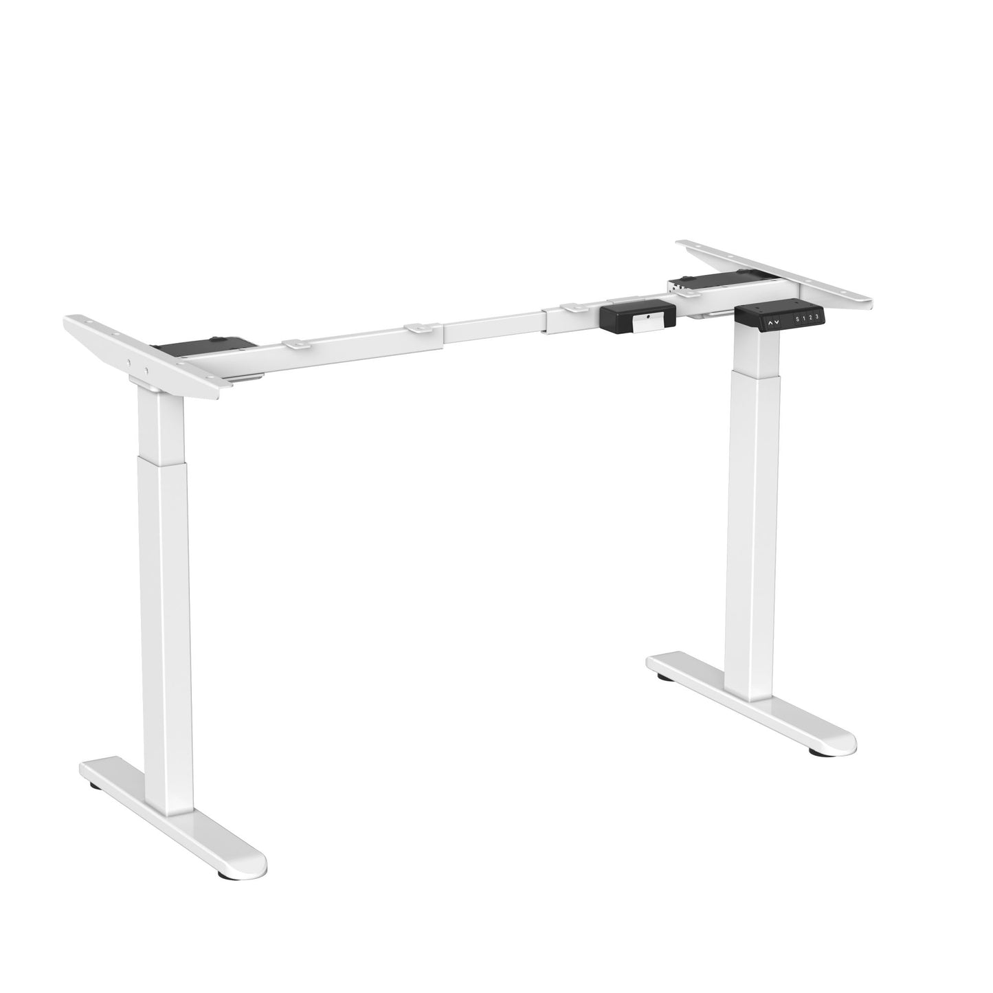 Height Adjustable Dual Motor Load Ergonomic Electric Standing Desk Frame 2-Stage With Memory Controller - Frame Only