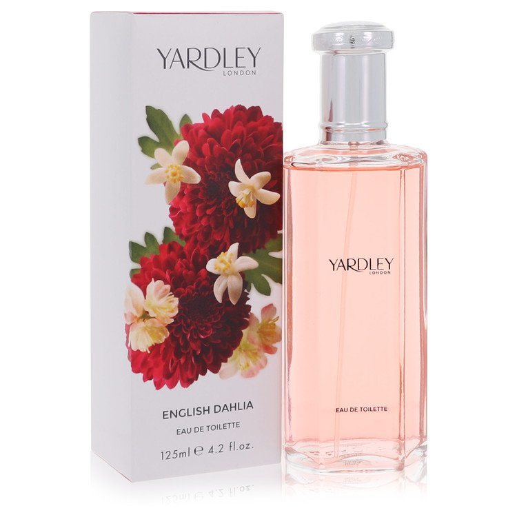 English Dahlia by Yardley London Eau De Toilette Spray 4.2 oz