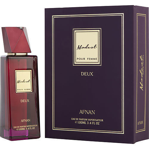 AFNAN MODEST DEUX by Afnan Perfumes EAU DE PARFUM SPRAY 3.4 OZ