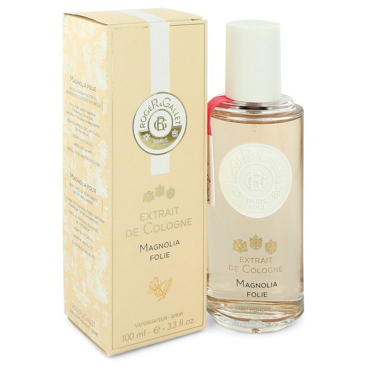 Roger & Gallet Magnolia Folie by Roger & Gallet Extrait De Cologne Spray 3.3 oz