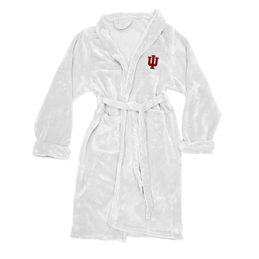 Indiana OFFICIAL Collegiate Men's L/XL Silk Touch Bath Robe