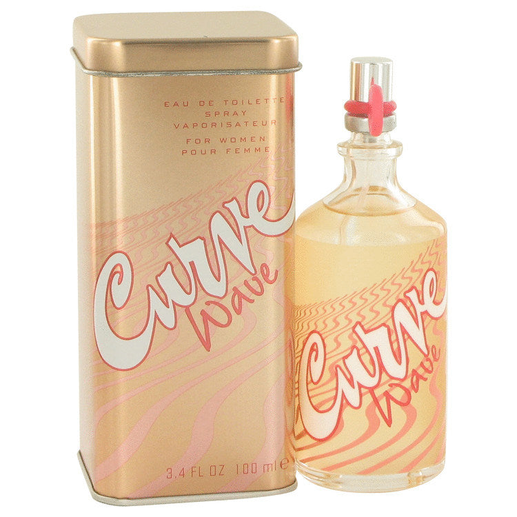 Curve Wave by Liz Claiborne Eau De Toilette Spray 3.4 oz