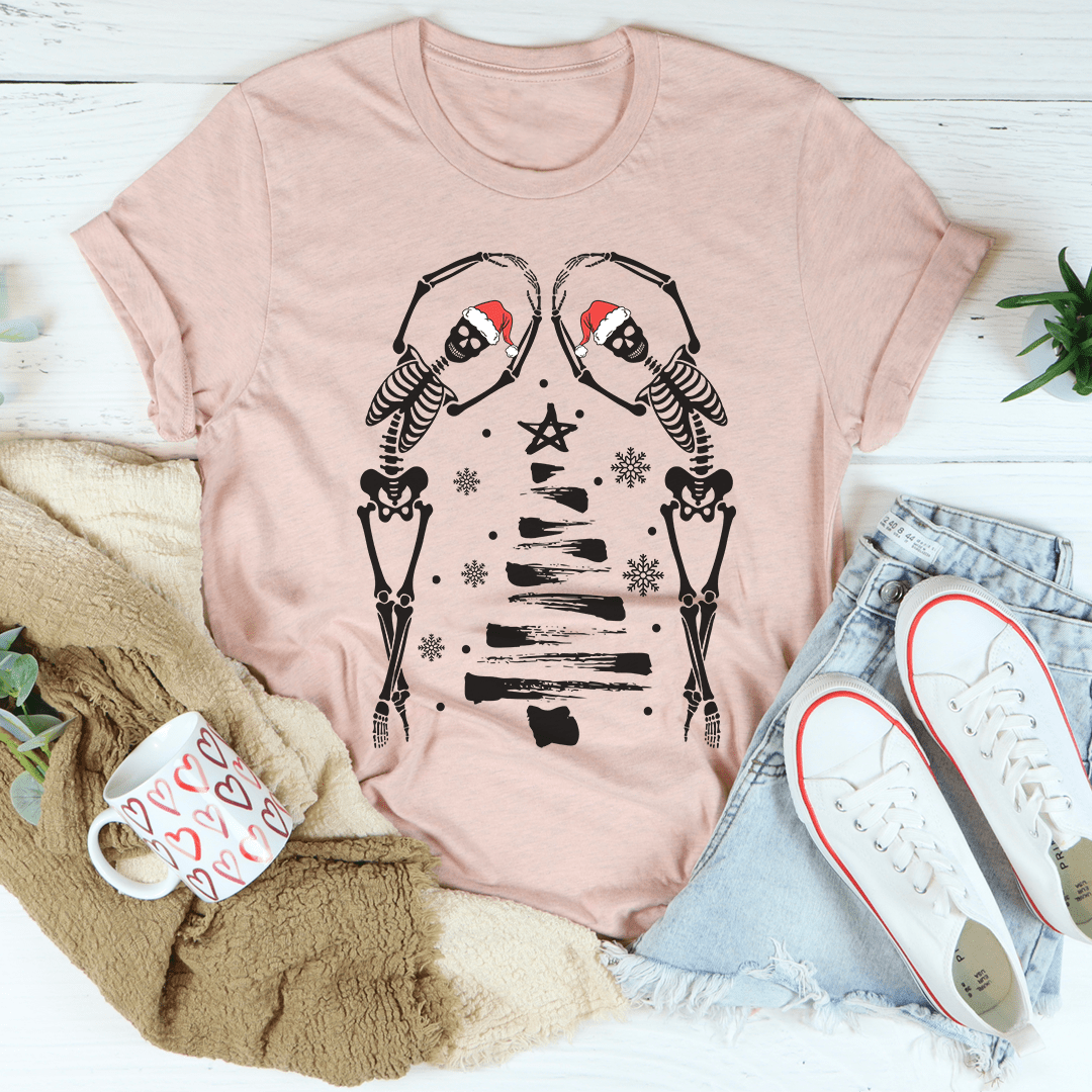 Christmas Tree Skeletons T-Shirt