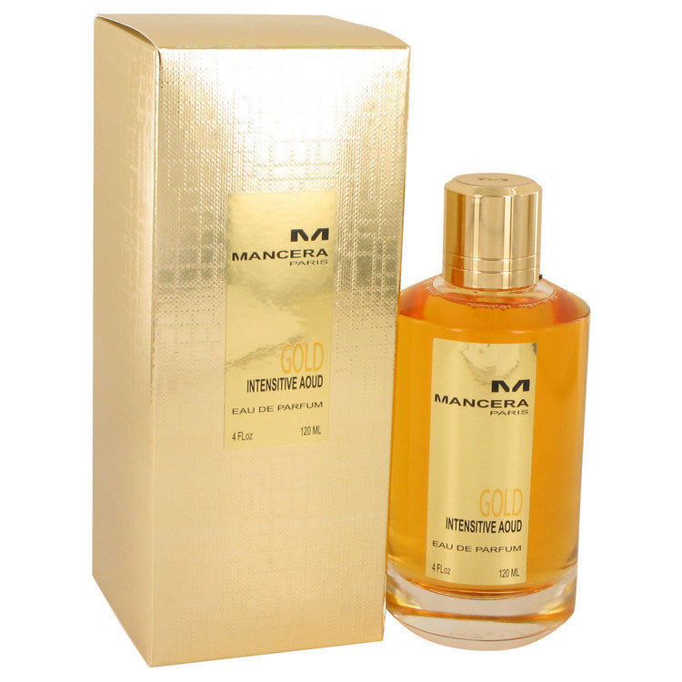 Mancera Intensitive Aoud Gold by Mancera Eau De Parfum Spray (Unisex) 4 oz