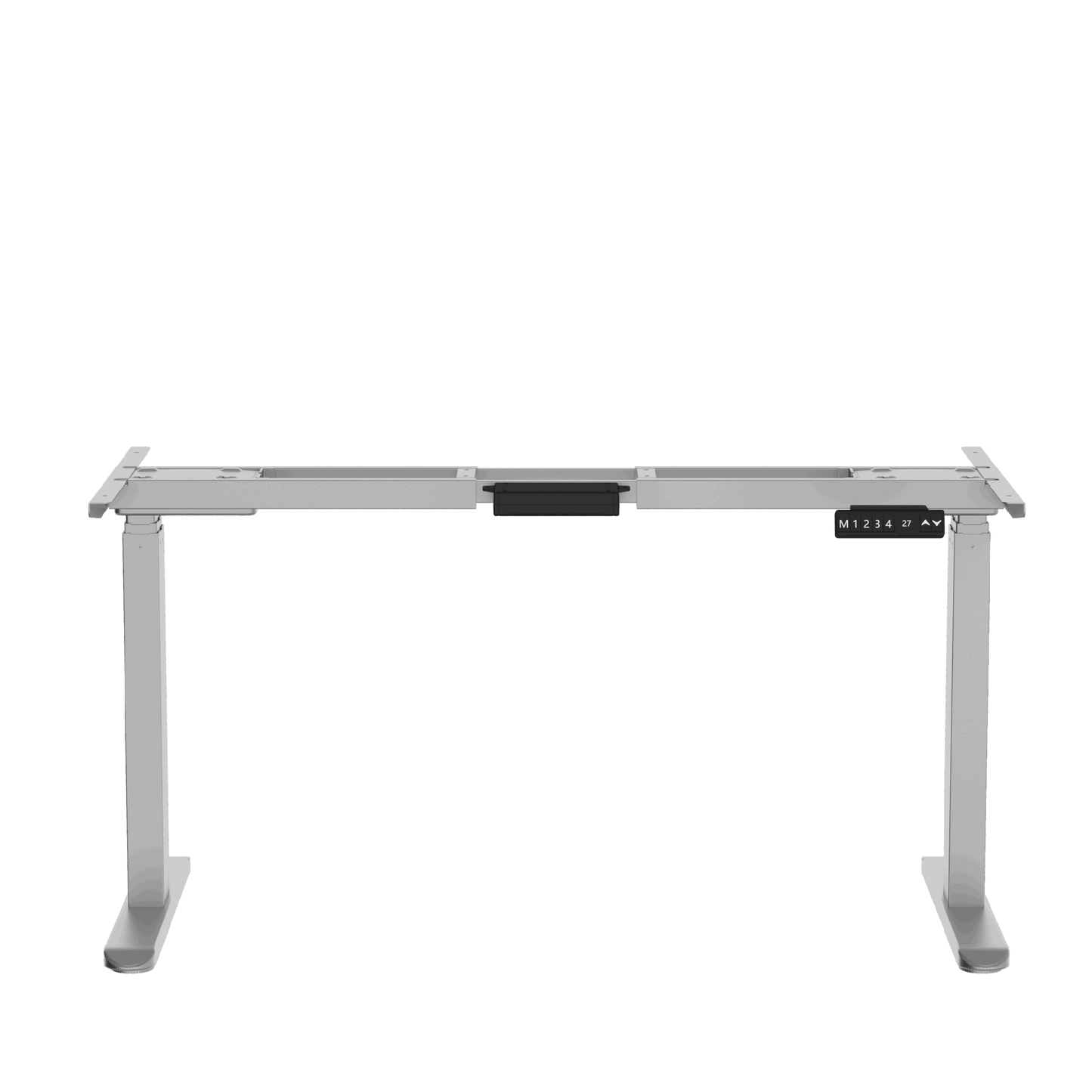 Electric Stand up Desk Frame, Dual Motor Load  Ergonomic Electric Standing Desk Frame 3-Stage Height Adjustable with Memory Controller - Frame Only