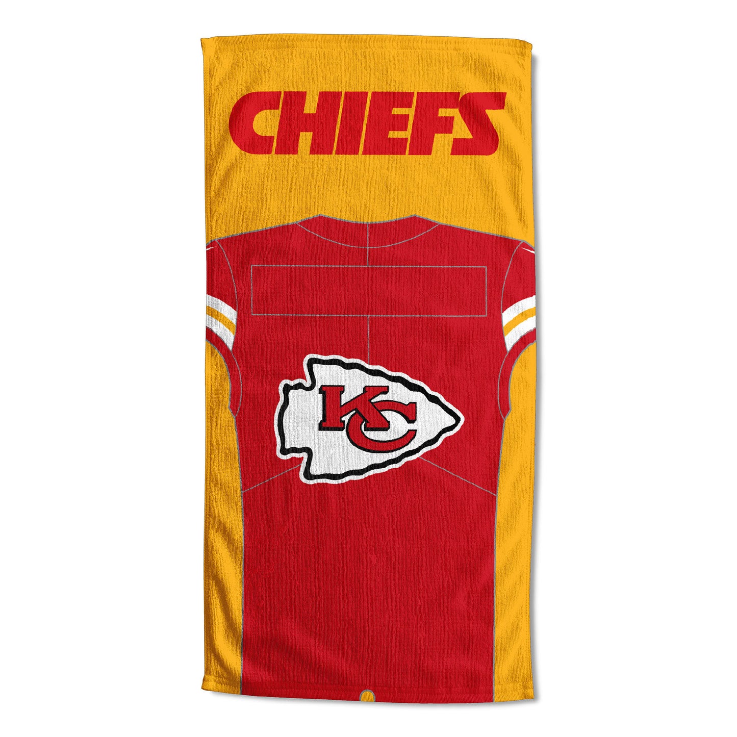 [Personalization Only] Kansas City Chiefs "Jersey" Personalized Beach Towel