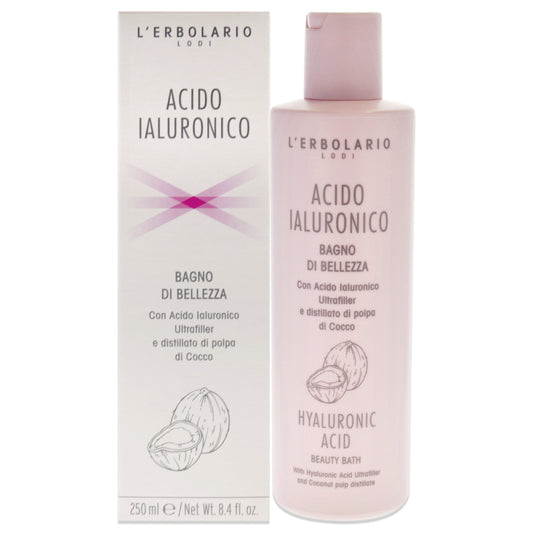 Hyaluronic Acid Beauty Bath by Lerbolario for Unisex - 8.4 oz Shower Gel