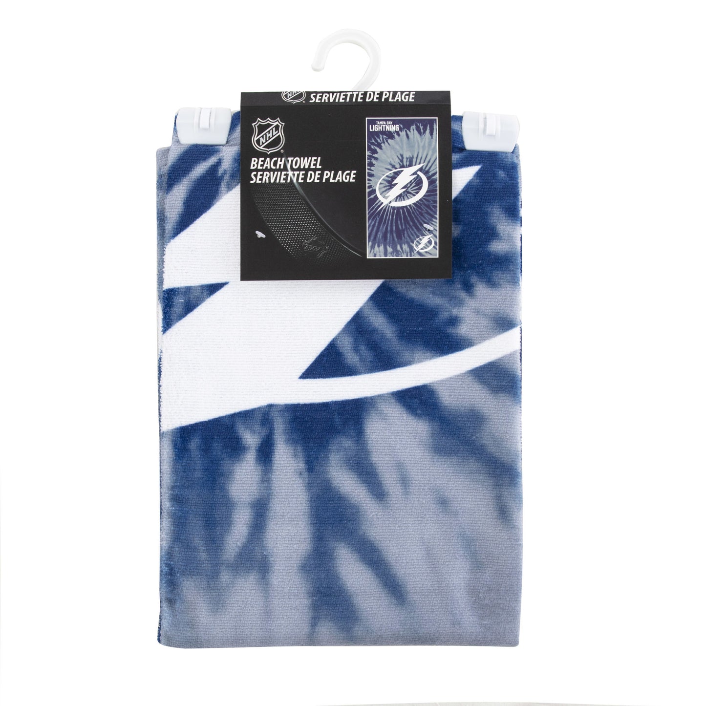 Lightning OFFICIAL NHL "Psychedelic" Beach Towel; 30" x 60"