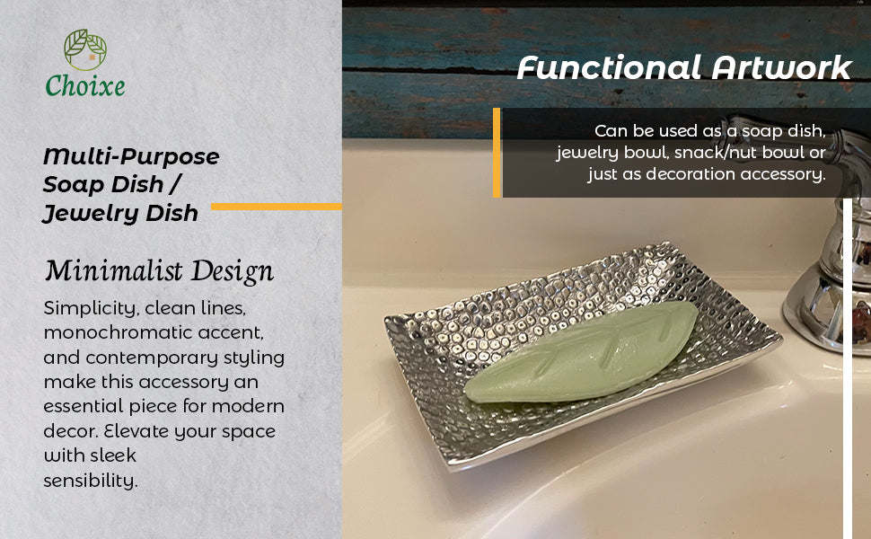 Multi-Purpose Soap Dish / Jewelry Bowl