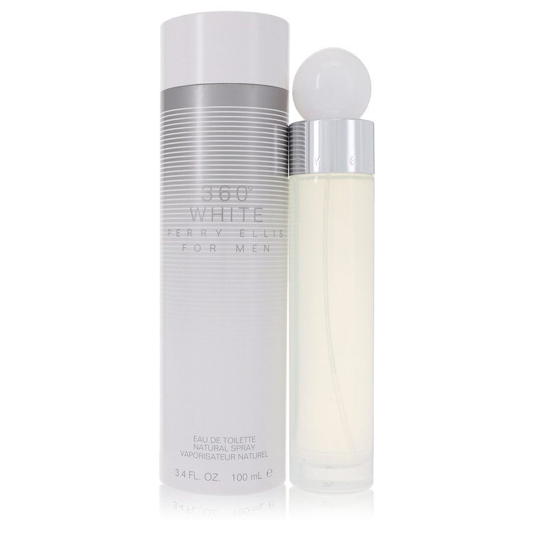 Perry Ellis 360 White by Perry Ellis Eau De Toilette Spray 3.4 oz