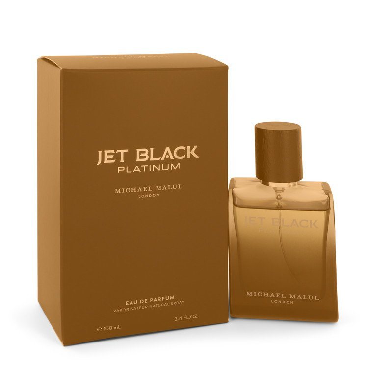 Jet Black Platinum by Michael Malul Eau De Parfum Spray 3.4 oz