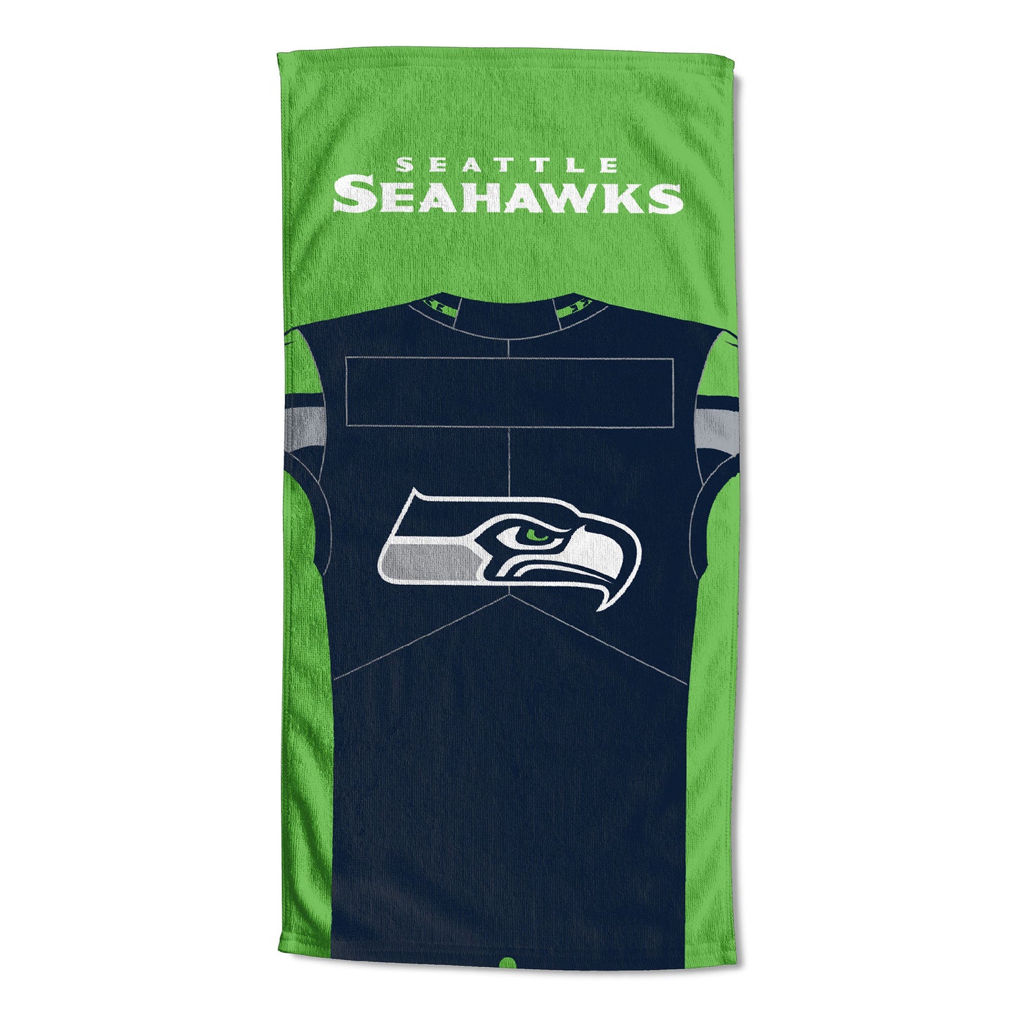 [Personalization Only] Seattle Seahawks "Jersey" Personalized Beach Towel