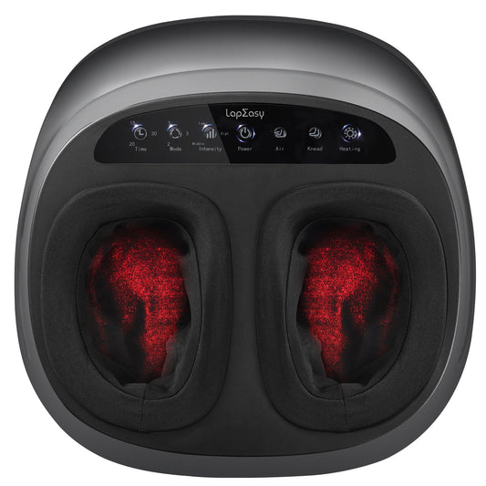 Foot Massager Machine with Heat and Massage Gifts for Men and Women Shiatsu Deep Kneading Electric Feet Massager for Home and Office Use