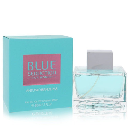 Blue Seduction by Antonio Banderas Eau De Toilette Spray 2.7 oz