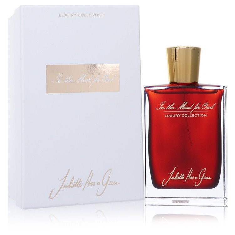 In the Mood for Oud by Juliette Has a Gun Eau De Parfum Spray (Unisex) 2.5 oz