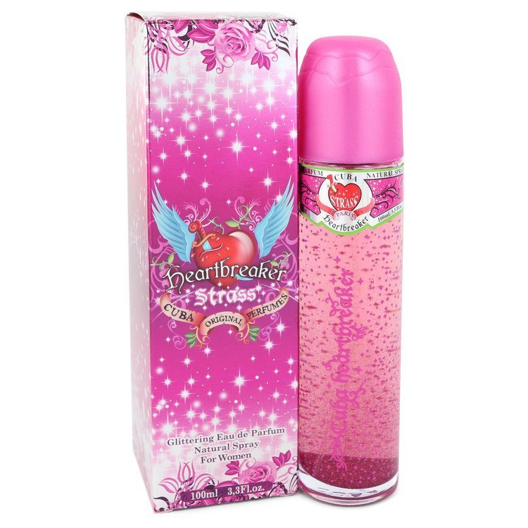 Cuba Strass Heartbreaker by Fragluxe Eau De Parfum Spray 3.4 oz