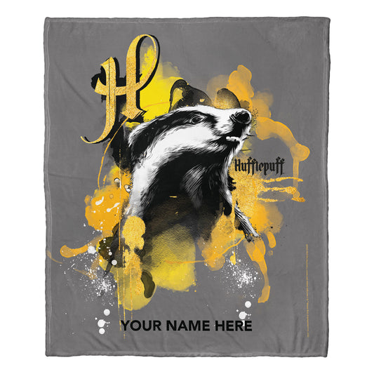 [Personalization Only] Harry Potter - Watercolor Hufflepuff (Personalization)