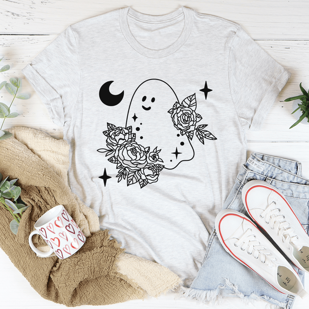 Floral Ghost T-Shirt