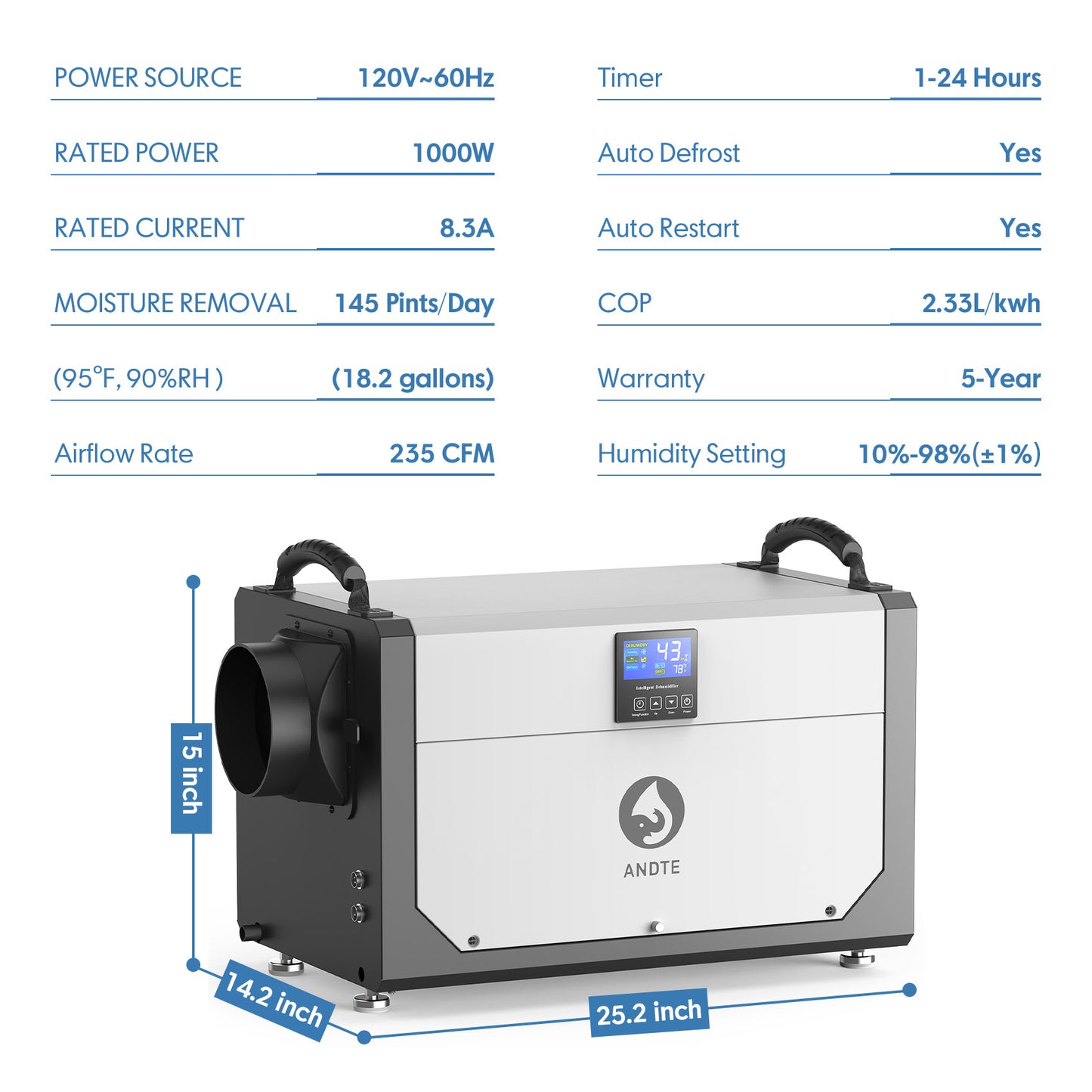 Crawl SpaceDehumidifier  Basement Dehumidifier