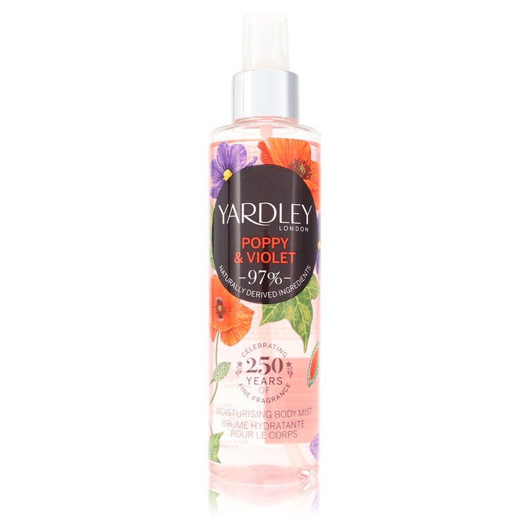 Yardley Poppy & Violet by Yardley London Body Mist 6.8 oz